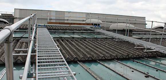 The Dangers of Asbestos Roof Repairs 1 Roof Walkway