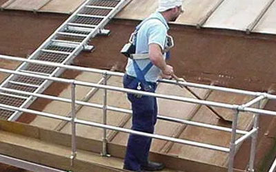 Roof Walk for Fragile Roof